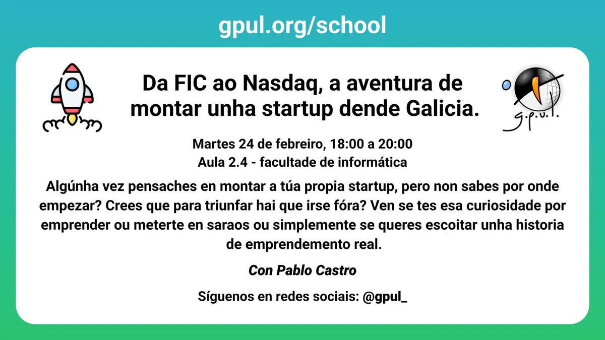 Póster do evento