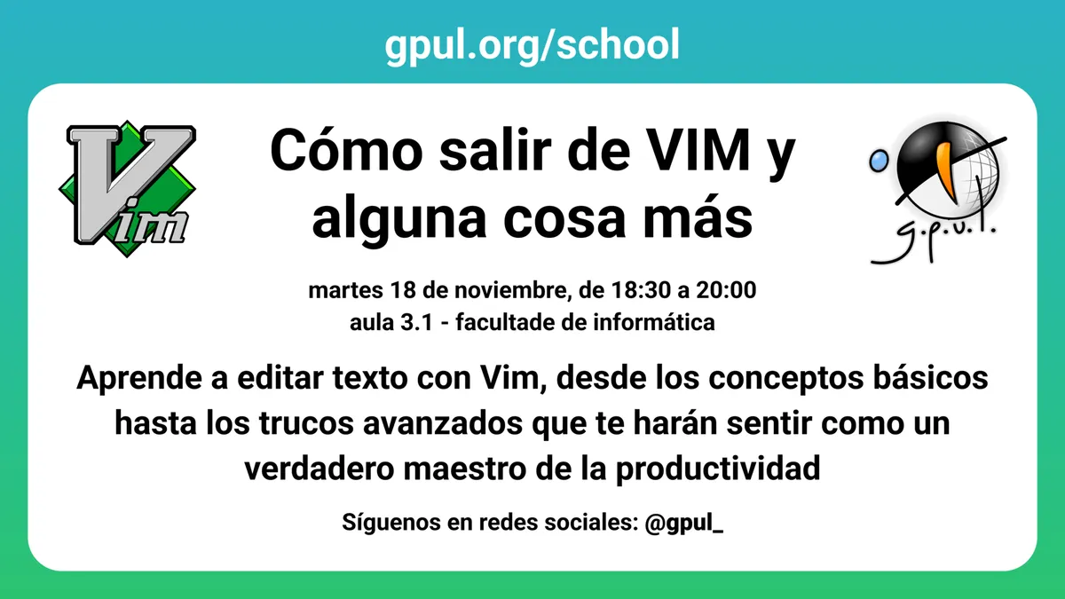 Póster do evento
