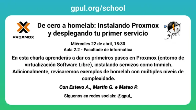 De cero a homelab: Instalando Proxmox y desplegando tu primer servicio