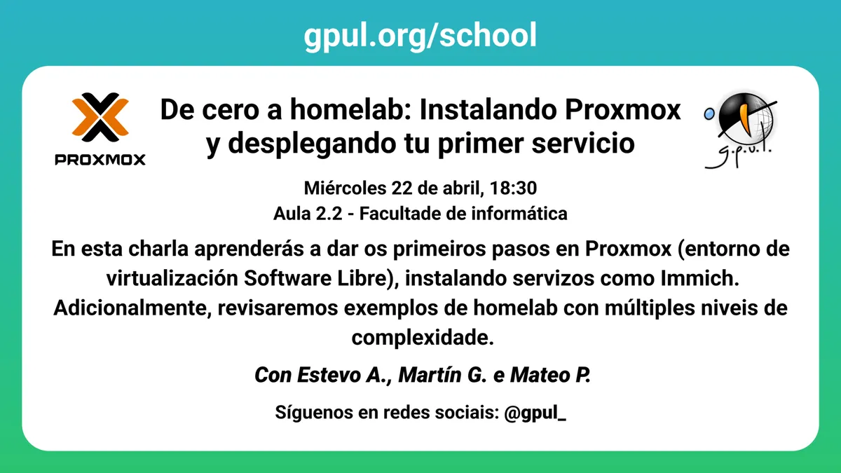 Póster do evento