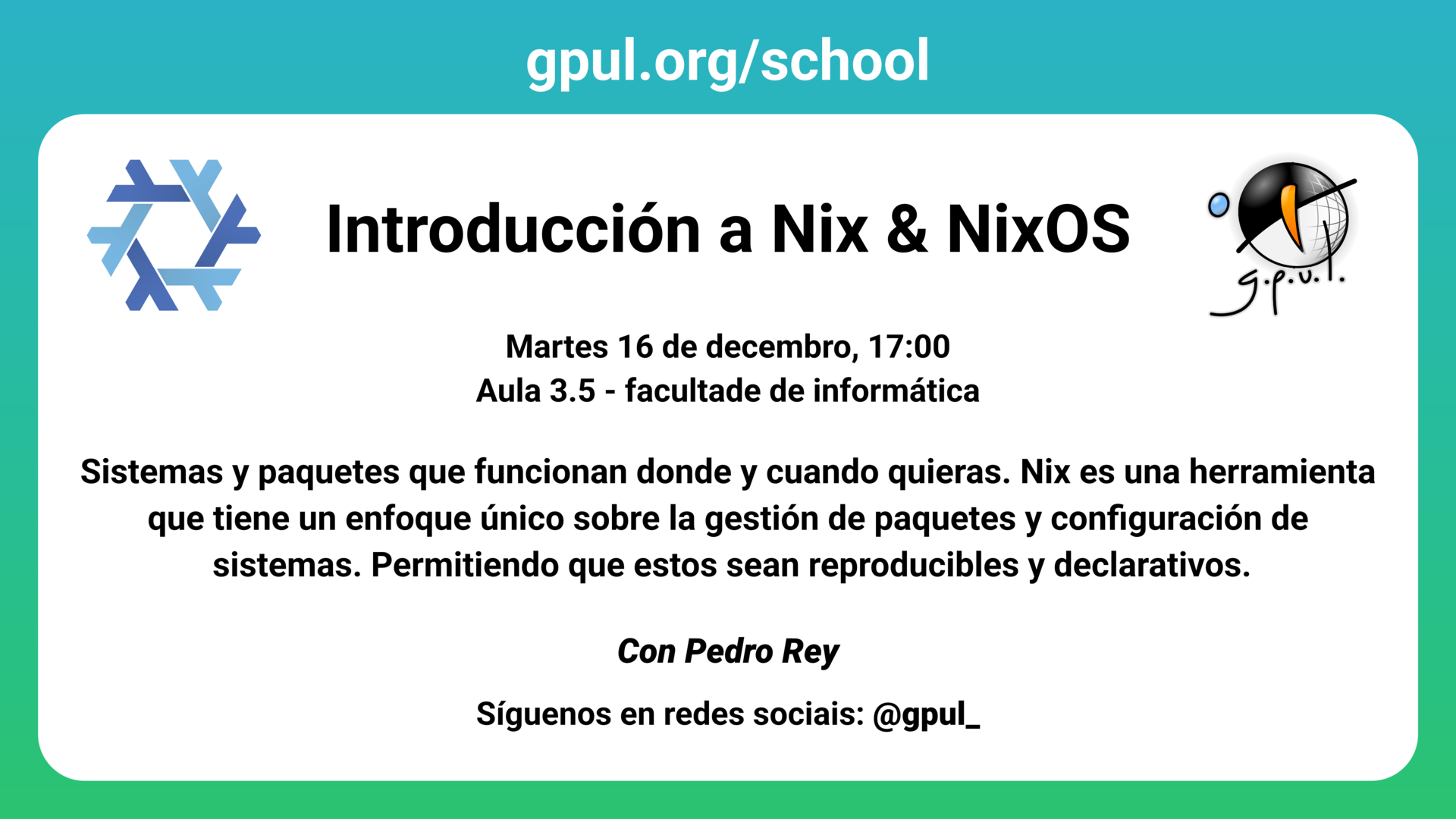 Introducción a Nix & NixOS
